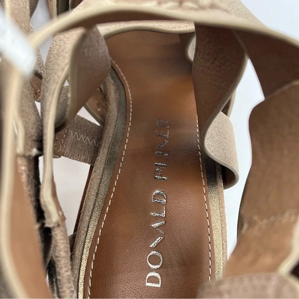 Donald Pliner Izzy Metallic Caged High Heel Sandal Women's Size: 7.5